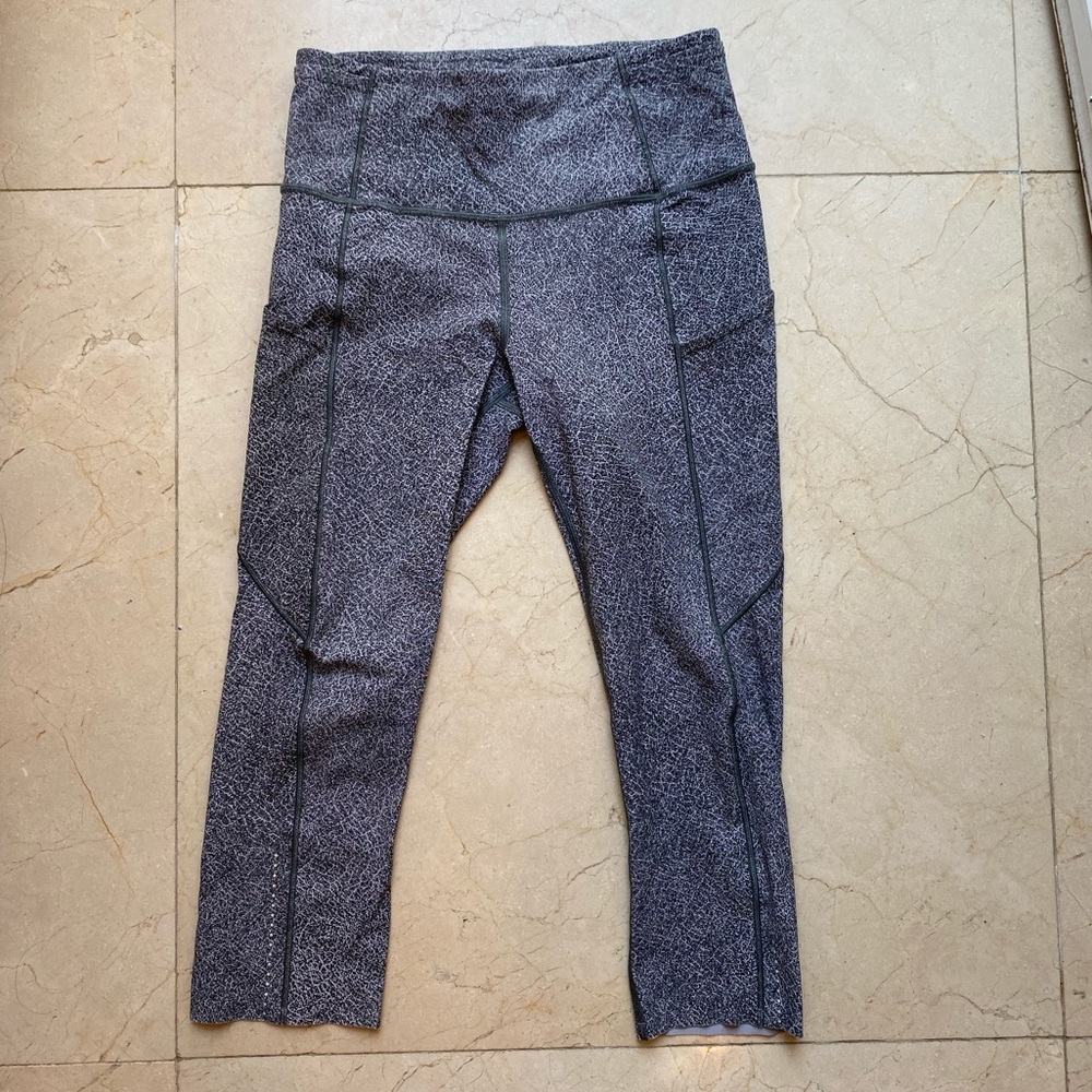 Lululemon Fast and Free Crop II 19” Legging